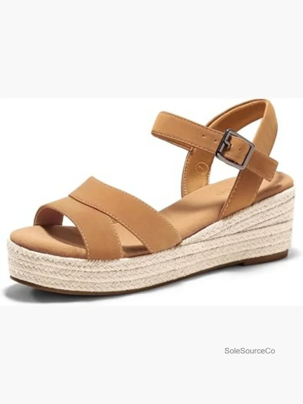Wedge Platform Sandals Espadrille Heels Open Toe Ankle Strap Summer
